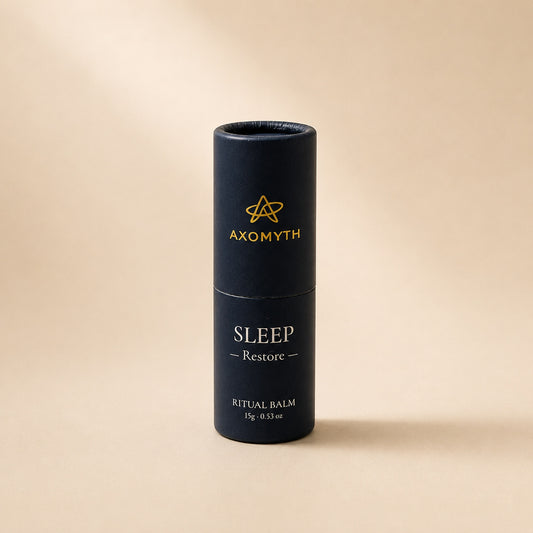 AXOMYTH SLEEP ritual balm — front label view