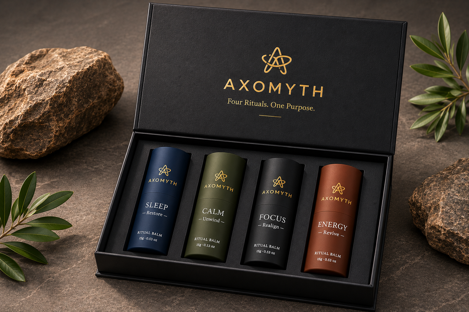 AXOMYTH Four Rituals Collection gift set